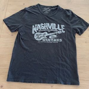 Men’s Lucky Brand Med Blk T Shirt l